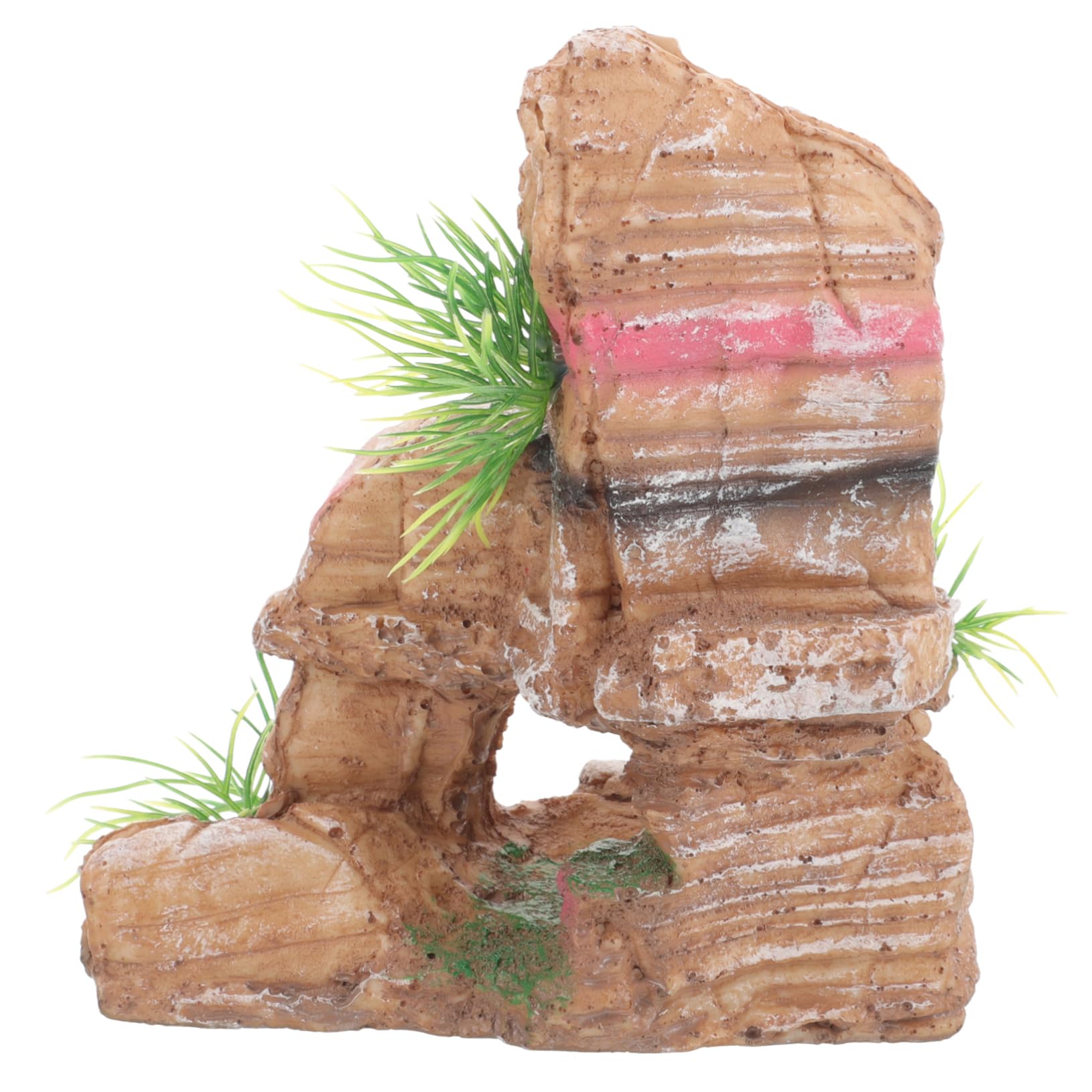 TOYANDONA 2 Pezzi Decorazione per Acquari per Serbatoi Paesaggio Naturale per Decorare Acquari e Domestici Accessorio e Resistente per Terrari