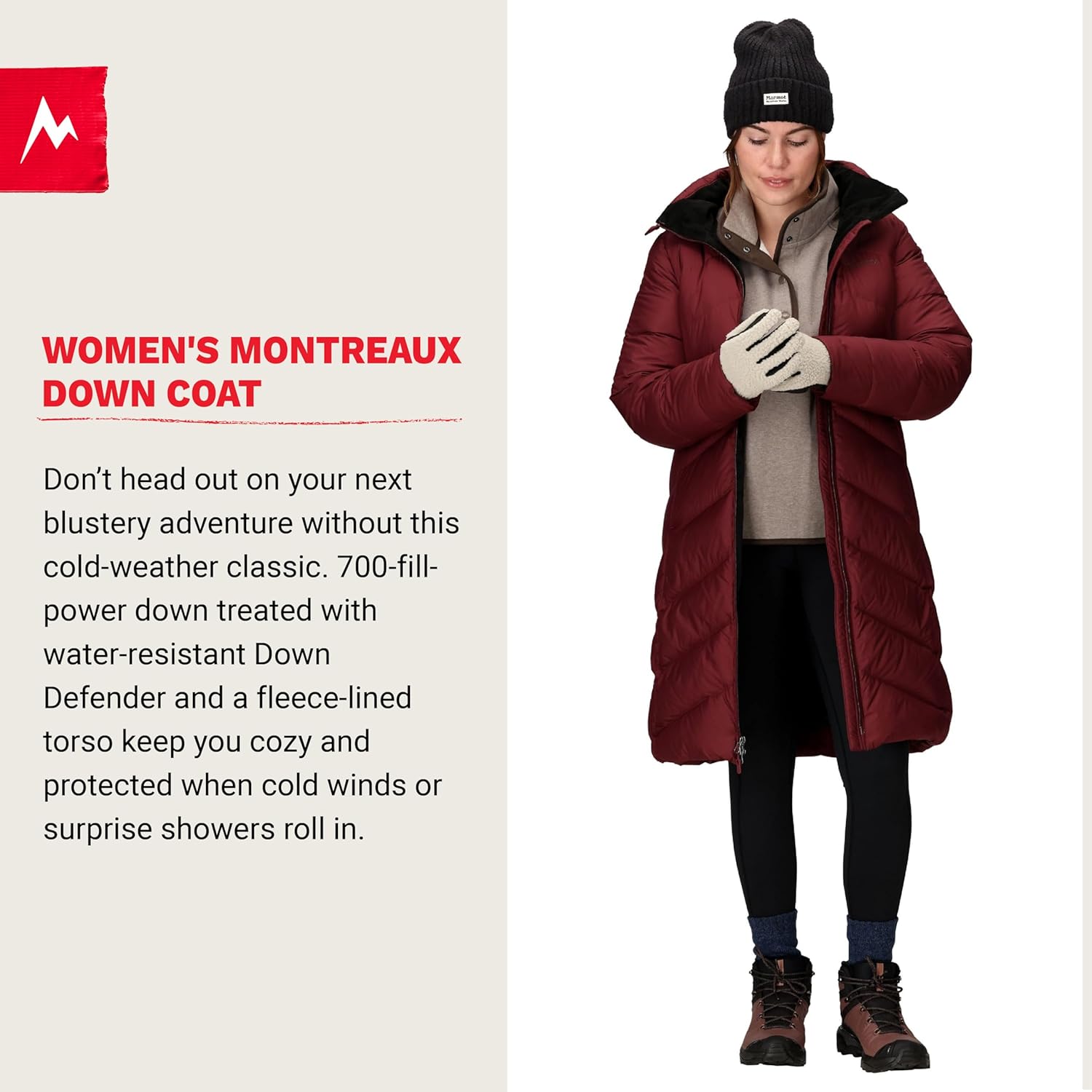 MARMOT Women's Montreaux Full Length Down Puffer Coat - Image 4