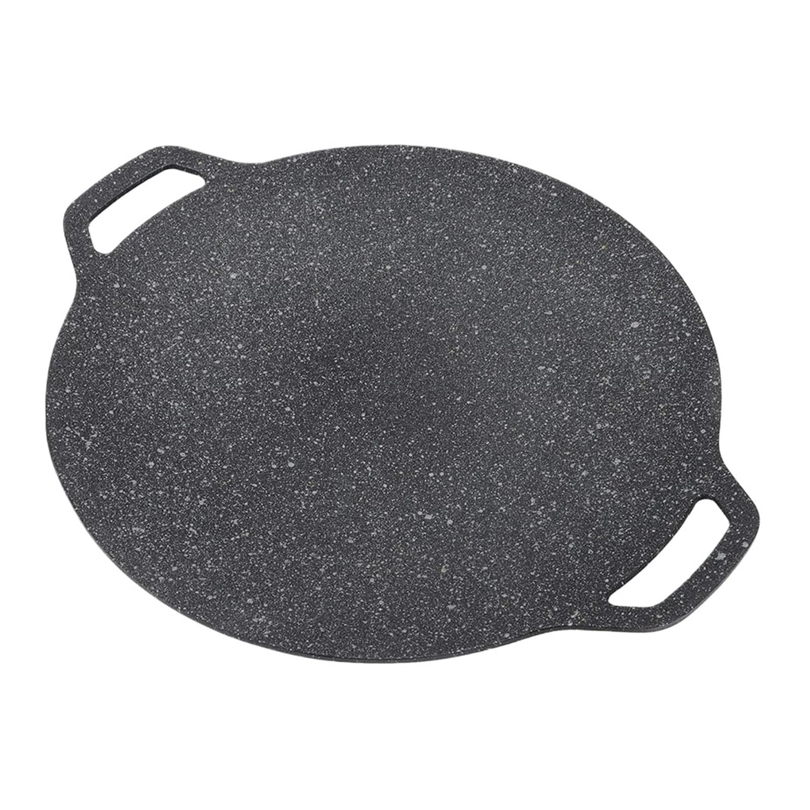 Poêle à griller avec revêtement en pierre médicale plaque de cuisson saine