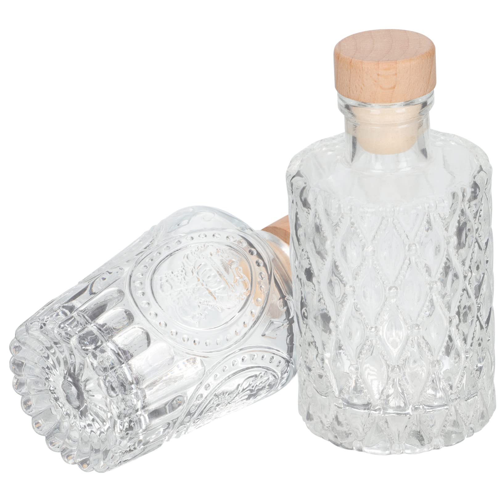 Botellas de vidrio para almacenamiento sellado ULTECHNOVO reutilizables de diseño clásico