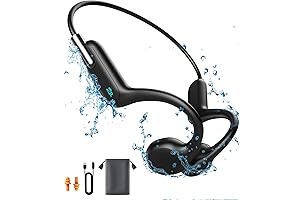 Bone Conduction Open Ear Headphones for Underwater Swimming