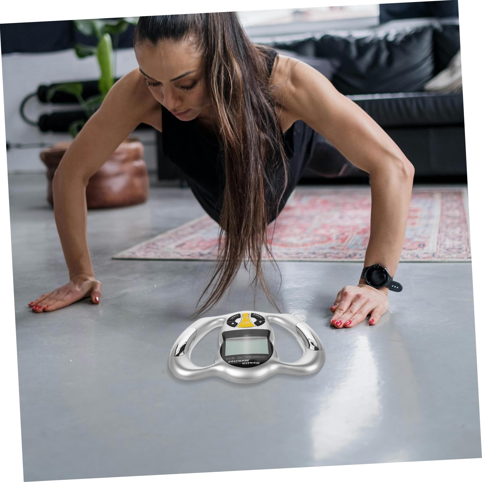 Medidor de Grasa Corporal Portátil Análisis Bmi y Lcd