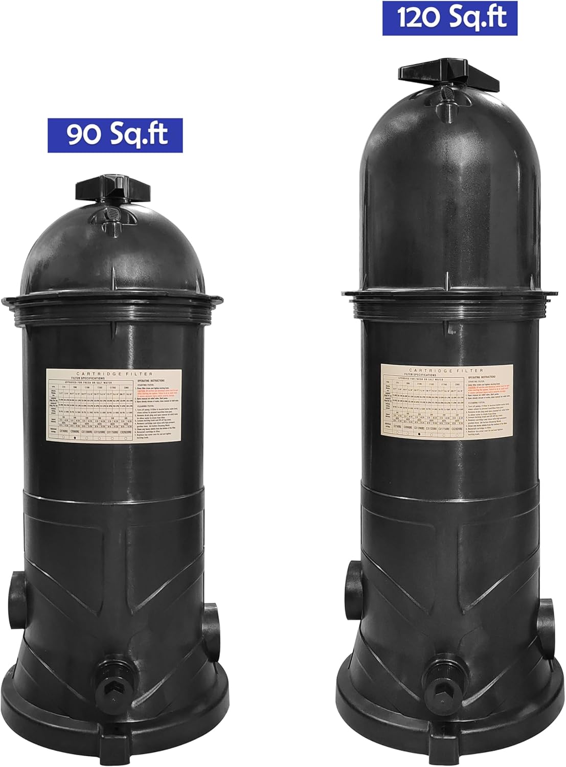 W3C9002 90 Sq.ft Pool Filter Replacement for Hayward StarClear Plus,Aftermarket Part,Black. - Image 5