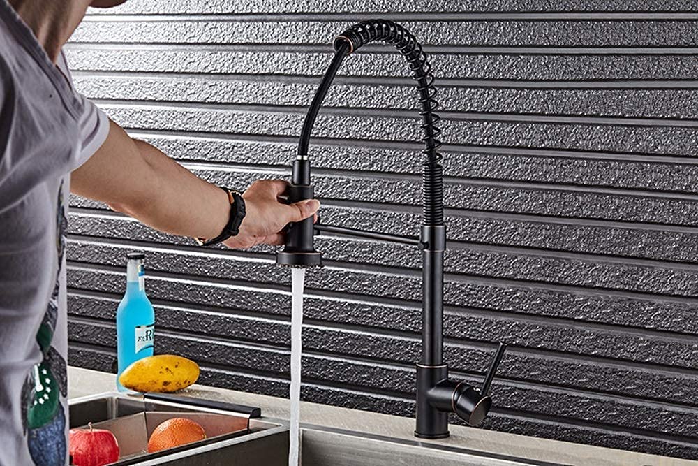 rubinetto per lavabo, Miscelatore monocomando professionale for lavello da cucina
