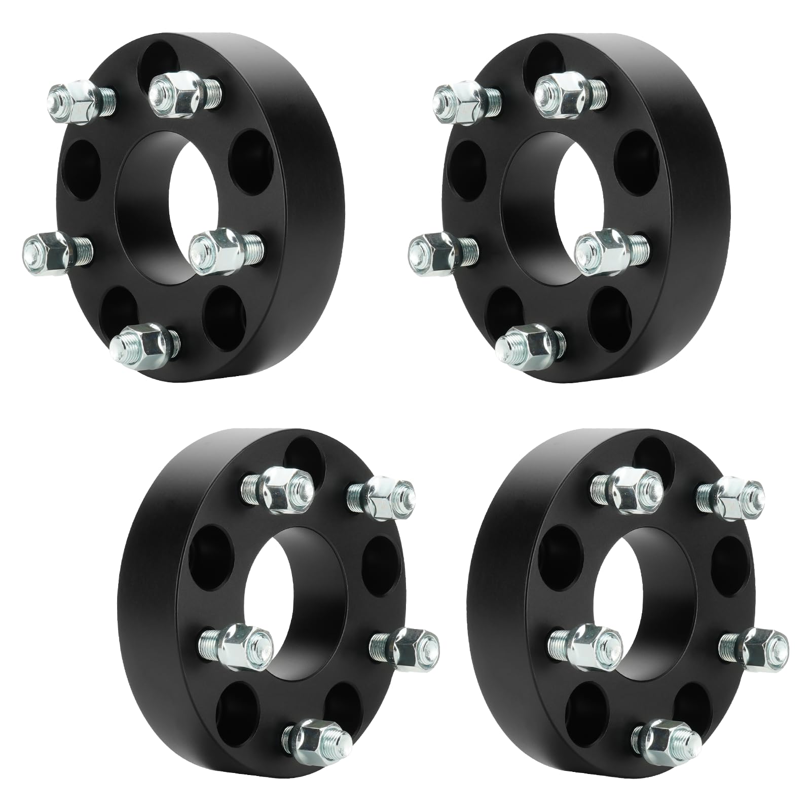 ILONPA 4pcs 5x5 2 inch(50.8mm) Wheel Spacers w/ 71.5mm Bore, 5x127mm 14x1.5 Studs fits 2011-2023 Jeep Grand Cherokee, 2019-2023 Wrangler, 2020-2023 Gladiator, 2011-2023 Durango, 5 Lugs Wheel Adapters