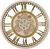 Emores 51 Cm Flowing Second Quiet Mechanism Wall Clock