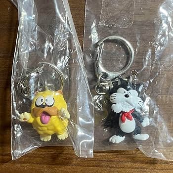 Amazon.co.jp: 忍者ハットリくん フィギュアキーホルダー しし丸と影