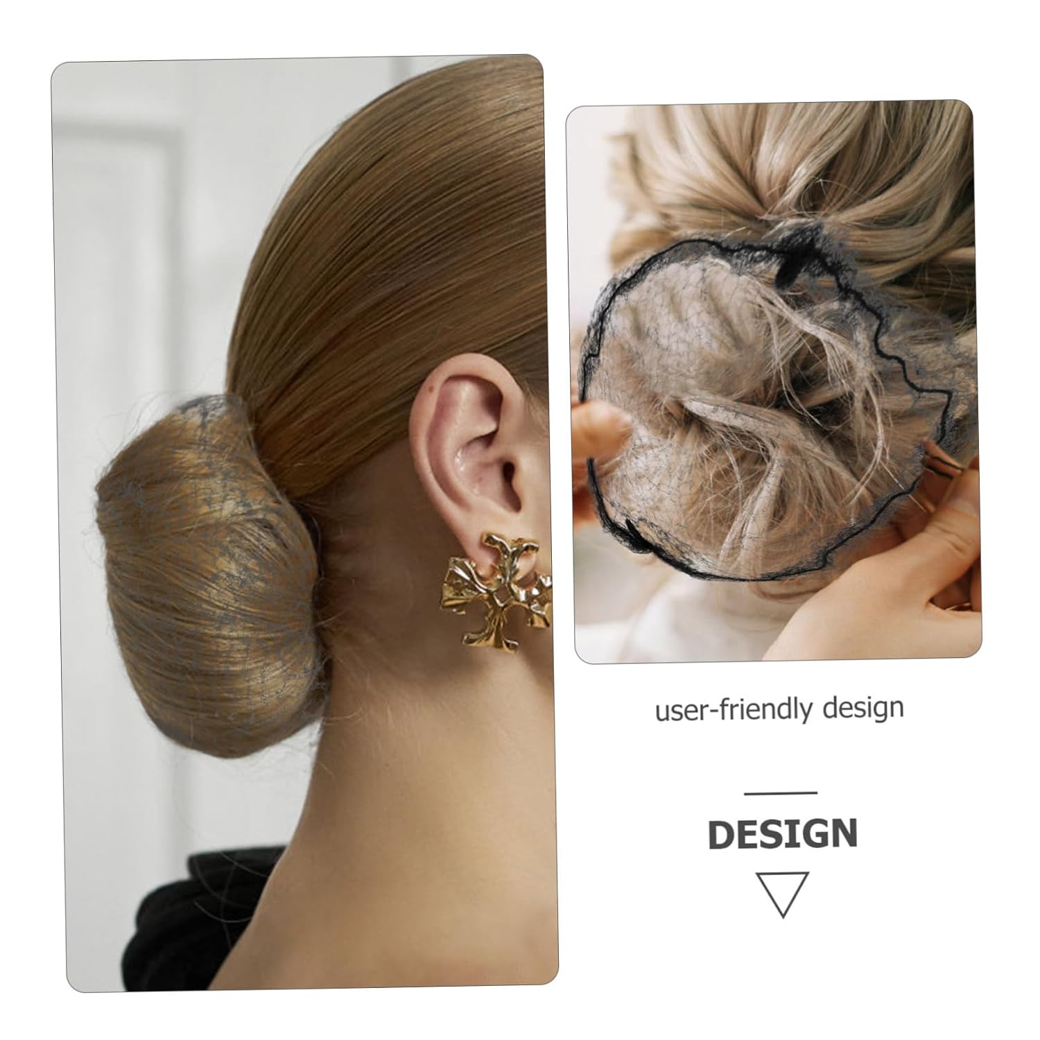 150pcs Bun Holder Hair Nets for Women High Elasticity Covers for Dancers Flight Attendants Actors Versatile Hair Accessories for Elegant Updos Classic Buns