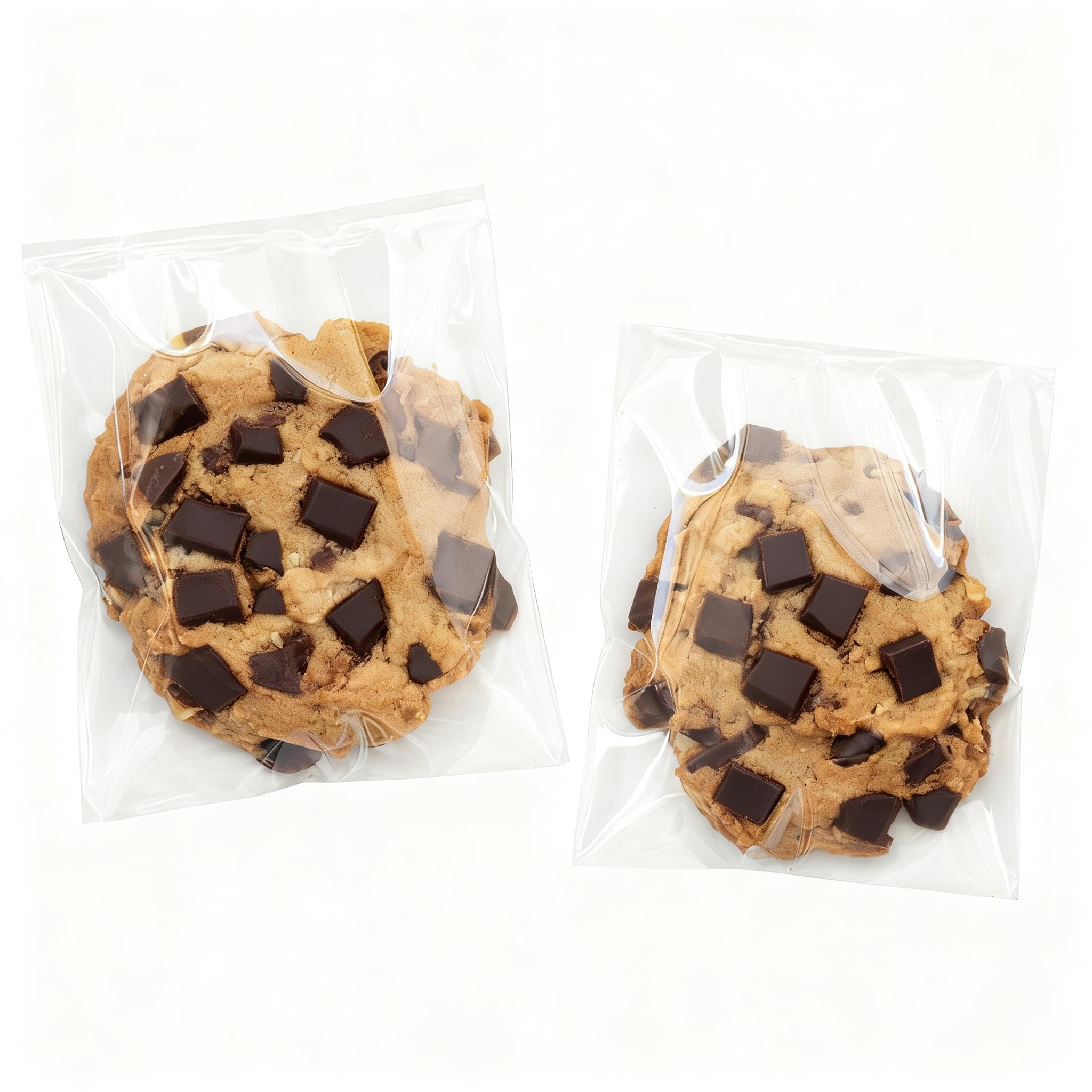 200 Pack Clear Cellophane Bags for Favors, 4x6 Inches Self Sealing Cellophane Bags, Candy, Treat, for Gift Giving