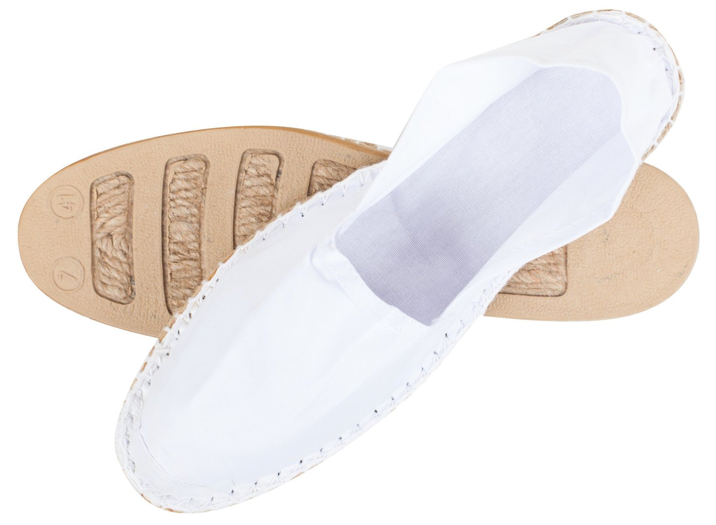 Espadrilles, klassisch, weiß, Unisex, SL1077