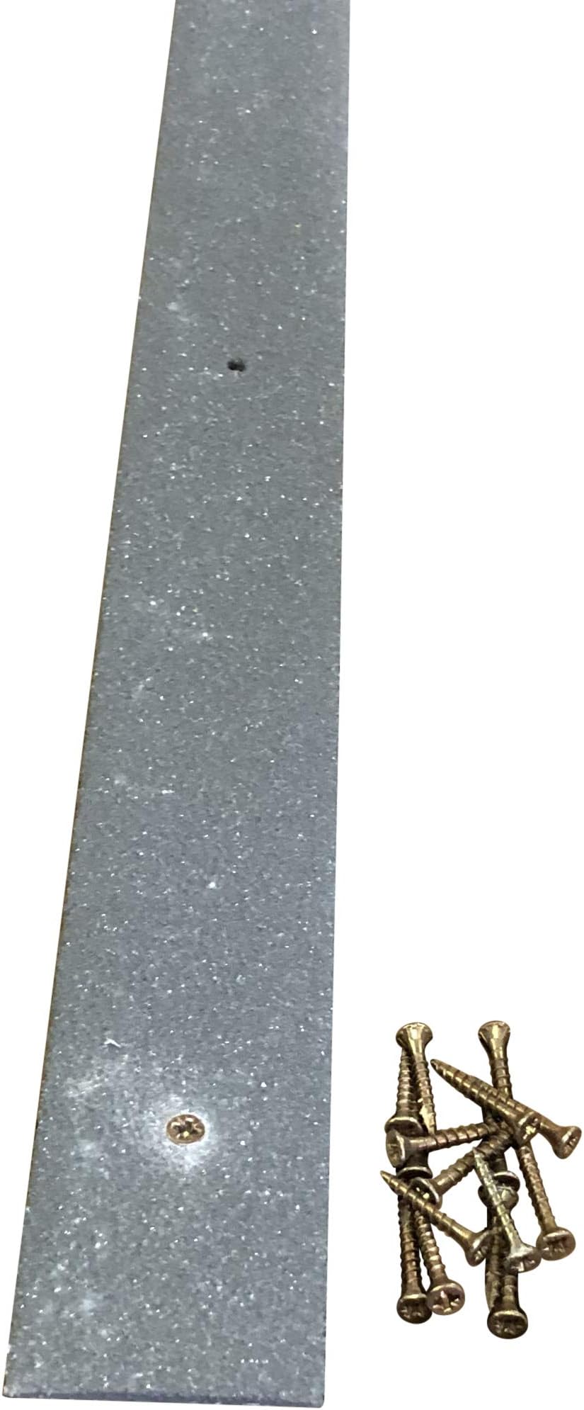 Non Slip Decking Strips- Pack of 20, 50mm x 600mm Anti Slip Floor Decking Edging Super Grip Stop Slipping GRP Composites