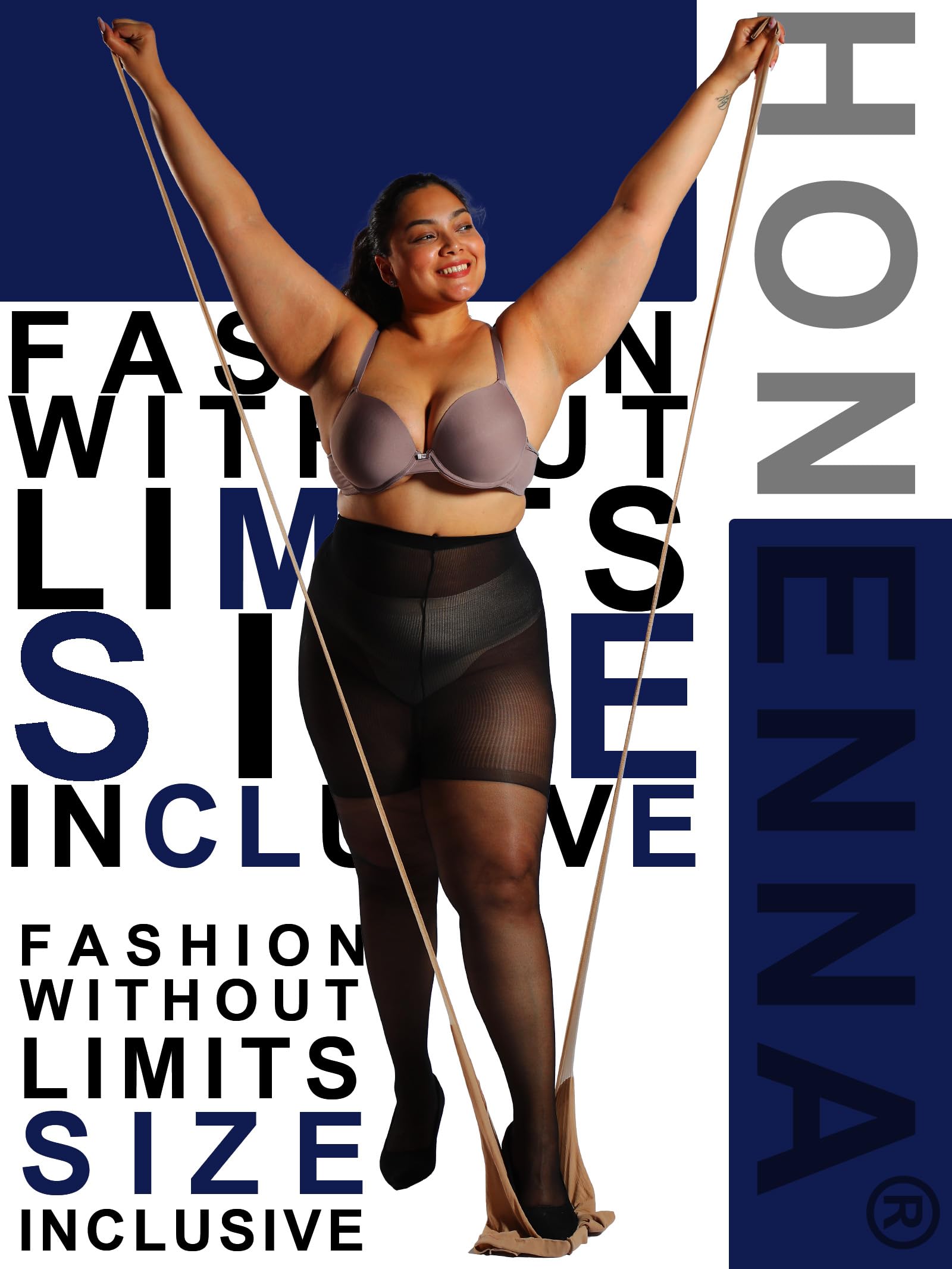 HONENNA 2 Pairs Plus Size Sheer Tights for Women, 17 Colors Ultra Thin Pantyhose Reinforced Toes High Waist Stockings 1XL-6XL: Navy Blue - 20denier - 2 Pairs 5X-Large-6X-Large Plus