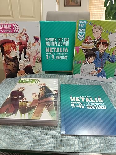 【中古】「非常に良い」Hetalia - 10Th Anniversary World Party Collection 2: Seasons Five AndSix [DVD] New Hetalia: Seasons 5-6 (10th Anniversary Edition/ DVD) - Walmart.com