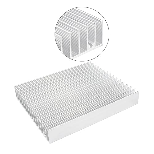 Miniatura 4 de Disipador de calor de aluminio módulo disipador de calor aleta enfriador para dispositivos semiconductores de transistor de alta potencia con 16