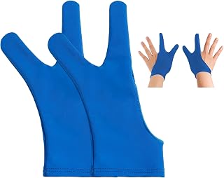 Thumb Sucking Stop for Kids, Nail Biter Stopper Gloves, Stop Thumb Sucking for Kids, Thumb Finger Guard, Stop Nail Biting Kids, Anti Skin Picking,Age8-14(Blue,2 Figures)