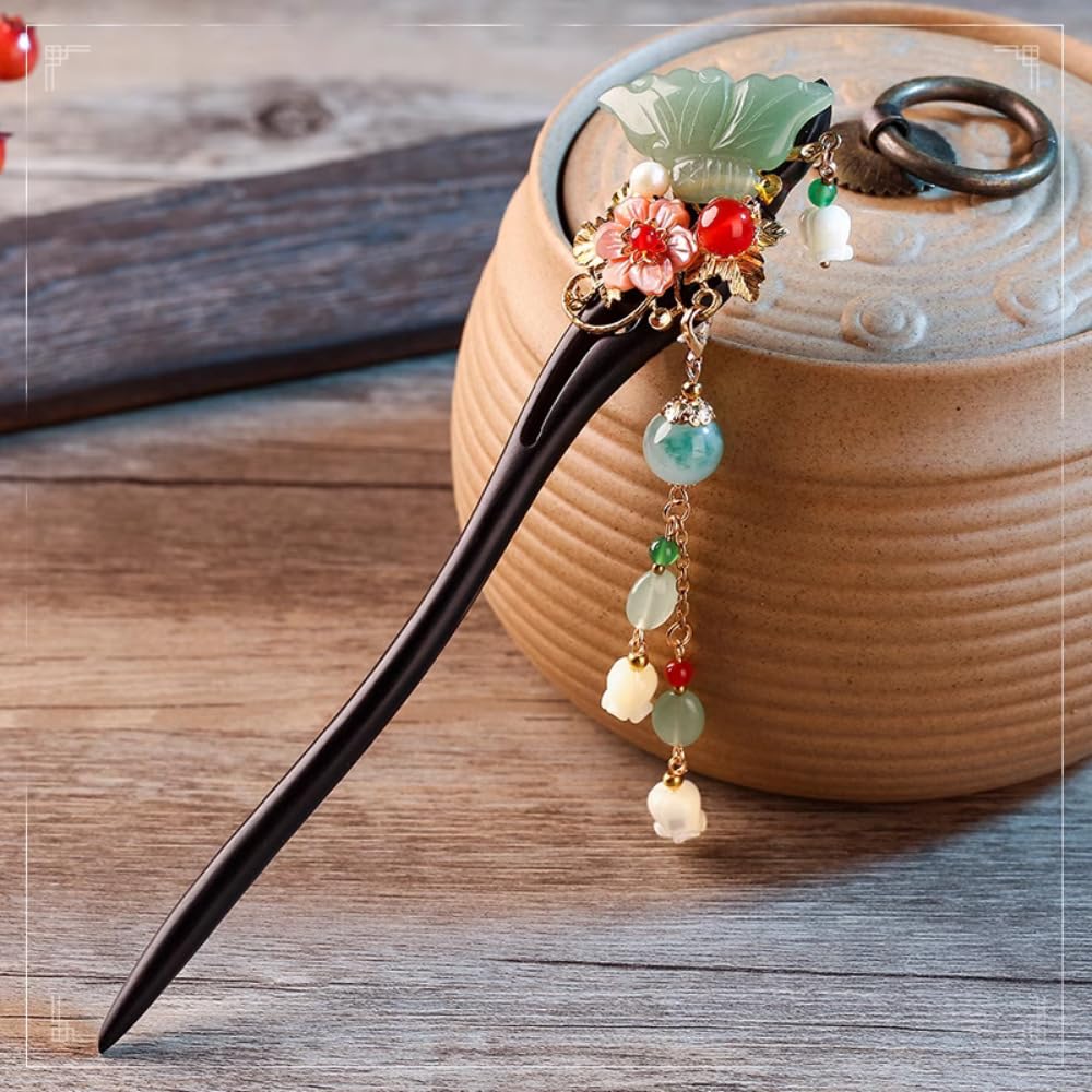 Horquilla de madera de alta calidad para mujer