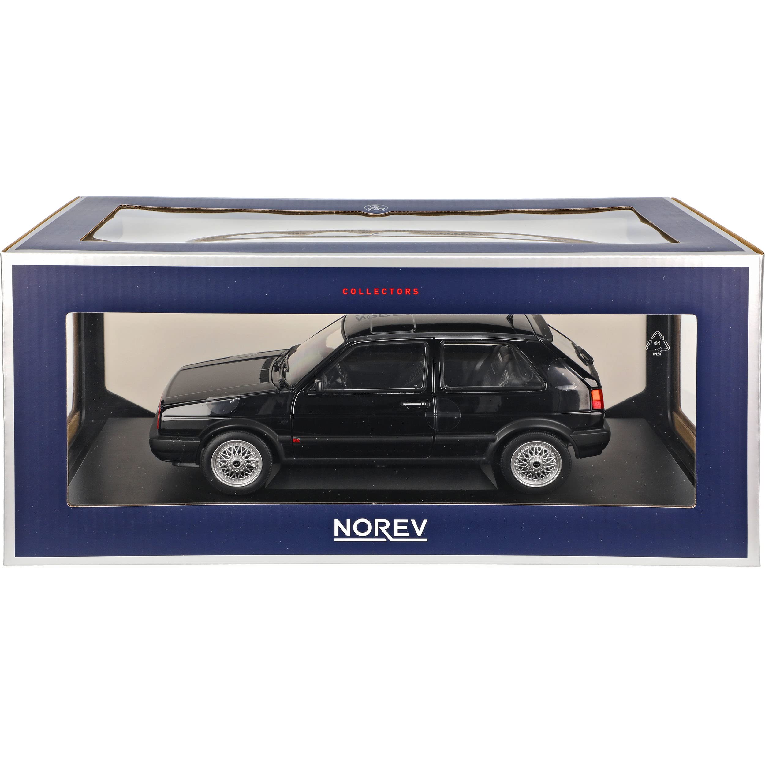 Norev Volkswagen Golf II GTI G60 Black 1983-1992 1/18 Model Car