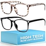 livho High Tech Blue Light Glasses - Advanced Blue Light Blocking Computer Glasses - Screen Fatigue & UV Protection
