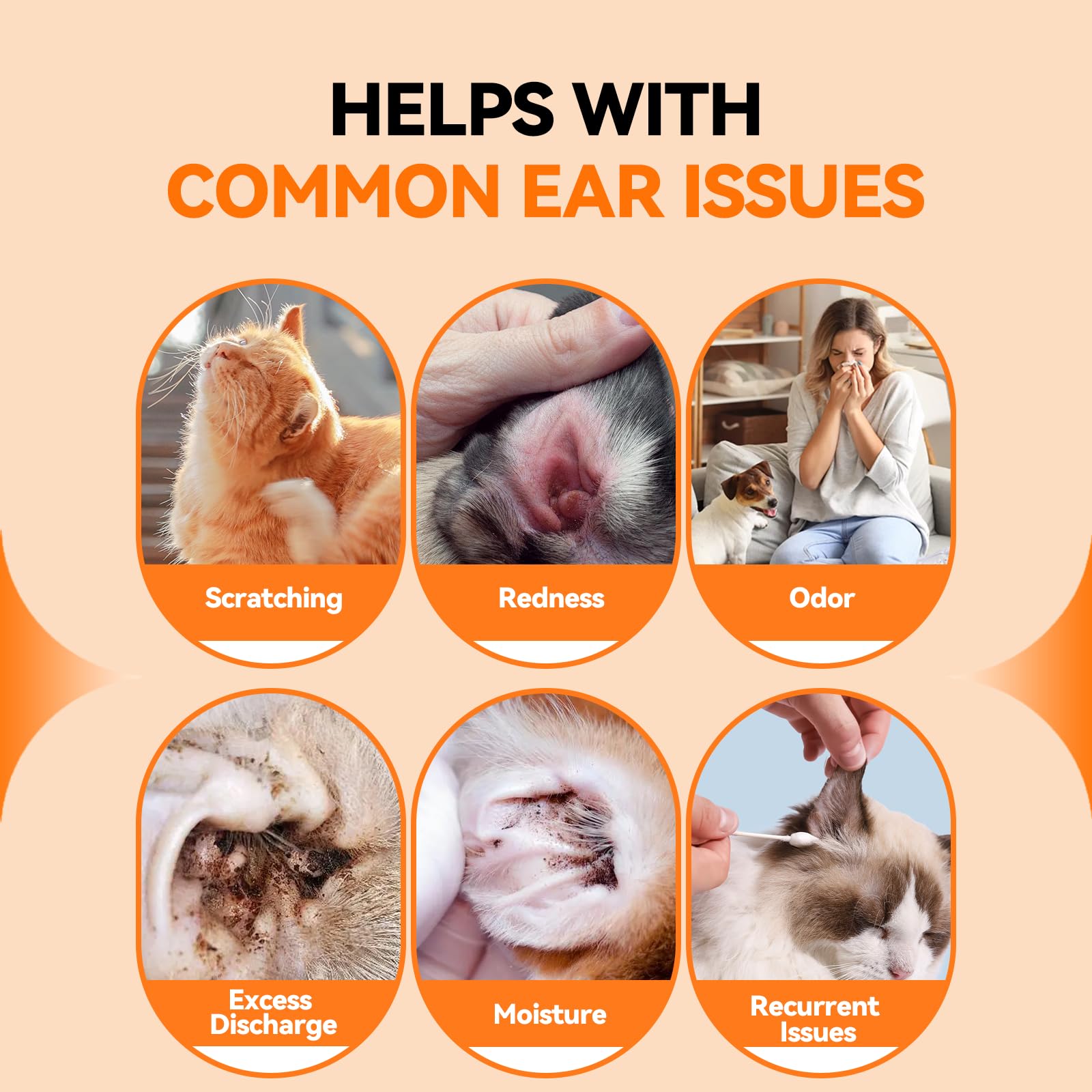 PUAINTA Dog Ear Cleaner Drops for Infection Treatment — Amazon image 4