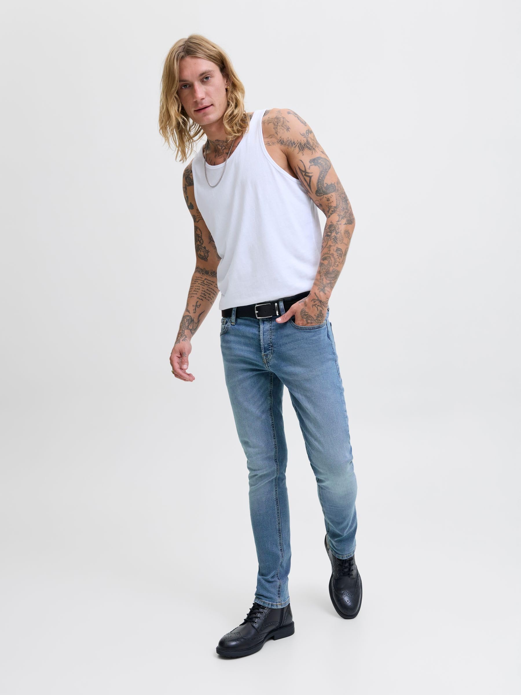 JACK & JONES Men's Jjiglenn Jjoriginal Na 030 Noos Jeans