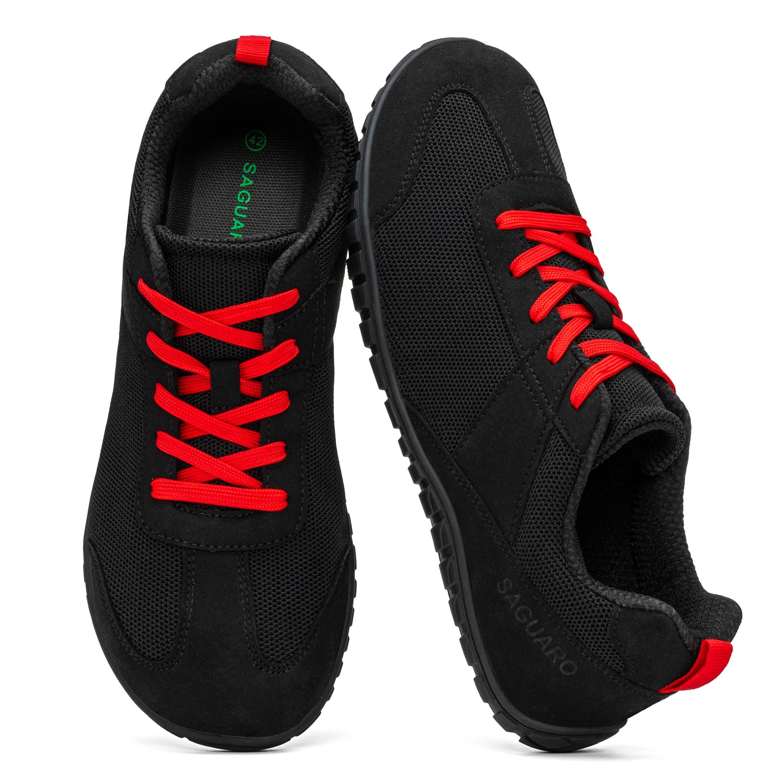SAGUARO Barefoot Men's Shoes Minimalist Shoes with Wide Toe for Daily Use, Size 39-48