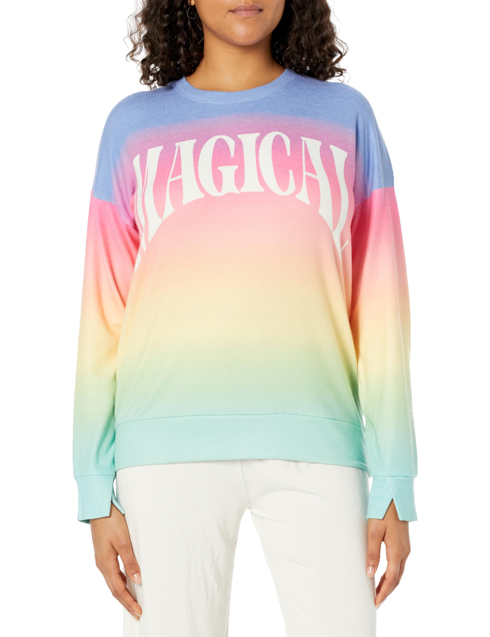 PJ Salvage Women's Loungewear Trust The Universe Long Sleeve Top