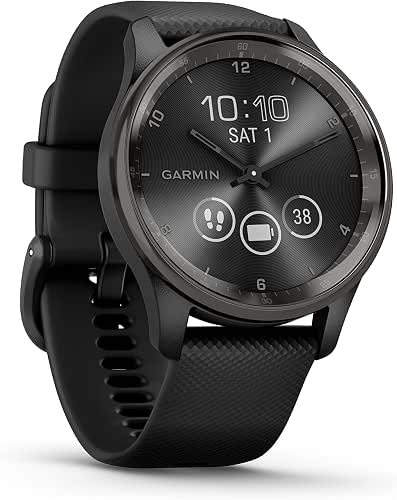 Garmin vívomove Trend, Stylish Hybrid Smartwatch, Long-Lasting Battery Life, Dynamic