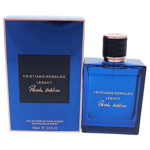 Cristiano Ronaldo - Legacy Private Edition - Eau de Parfum - Spray para hombres - Oriental Woody fragancia - 34 oz Cristiano Ronaldo - Legacy Private Edition - Eau de Parfum - Spray para hombres - Oriental Woody fragancia - 34 oz