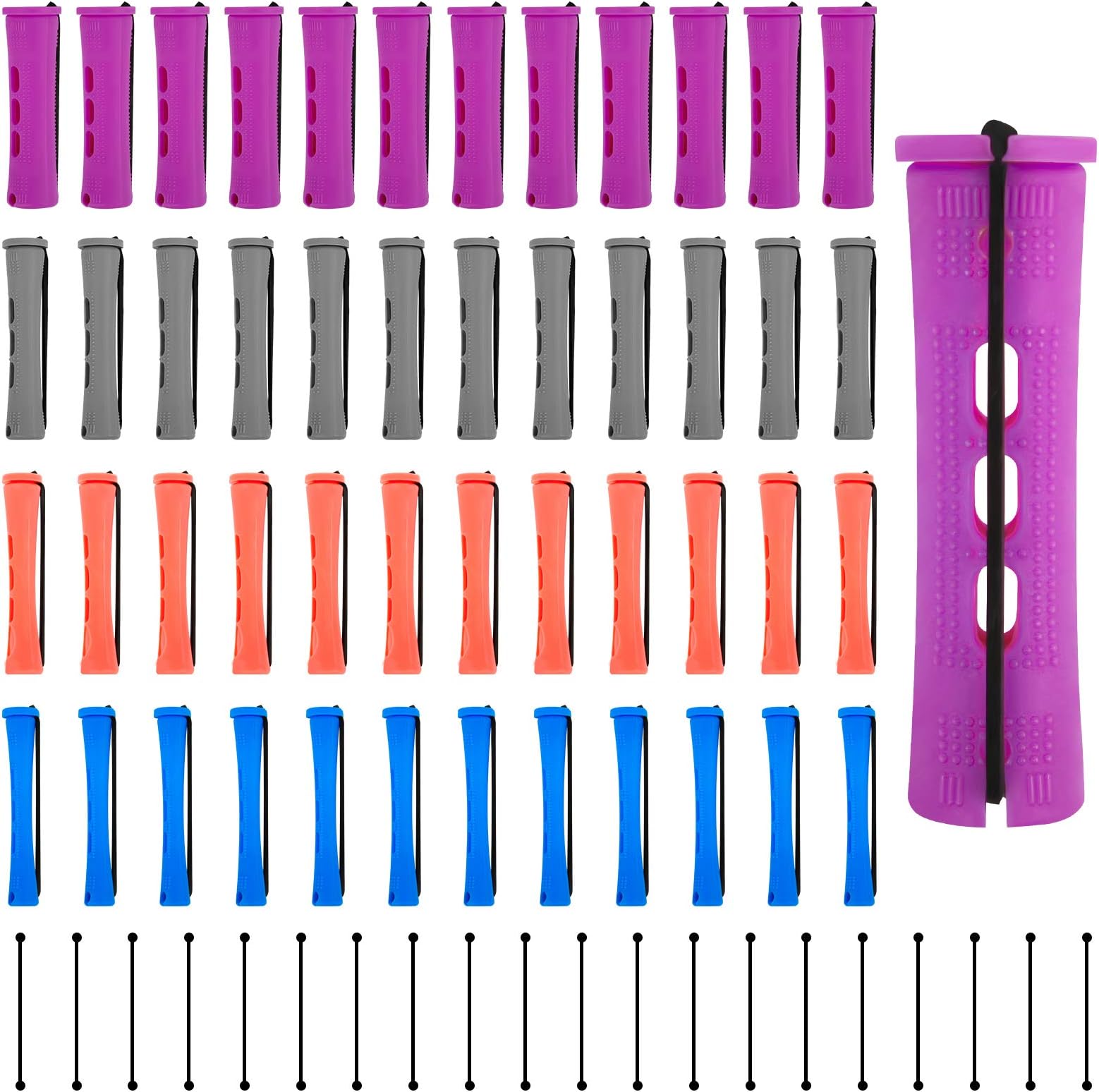 Jubaopen96 x Plastic Hair Rollers for Hair Salons, Home