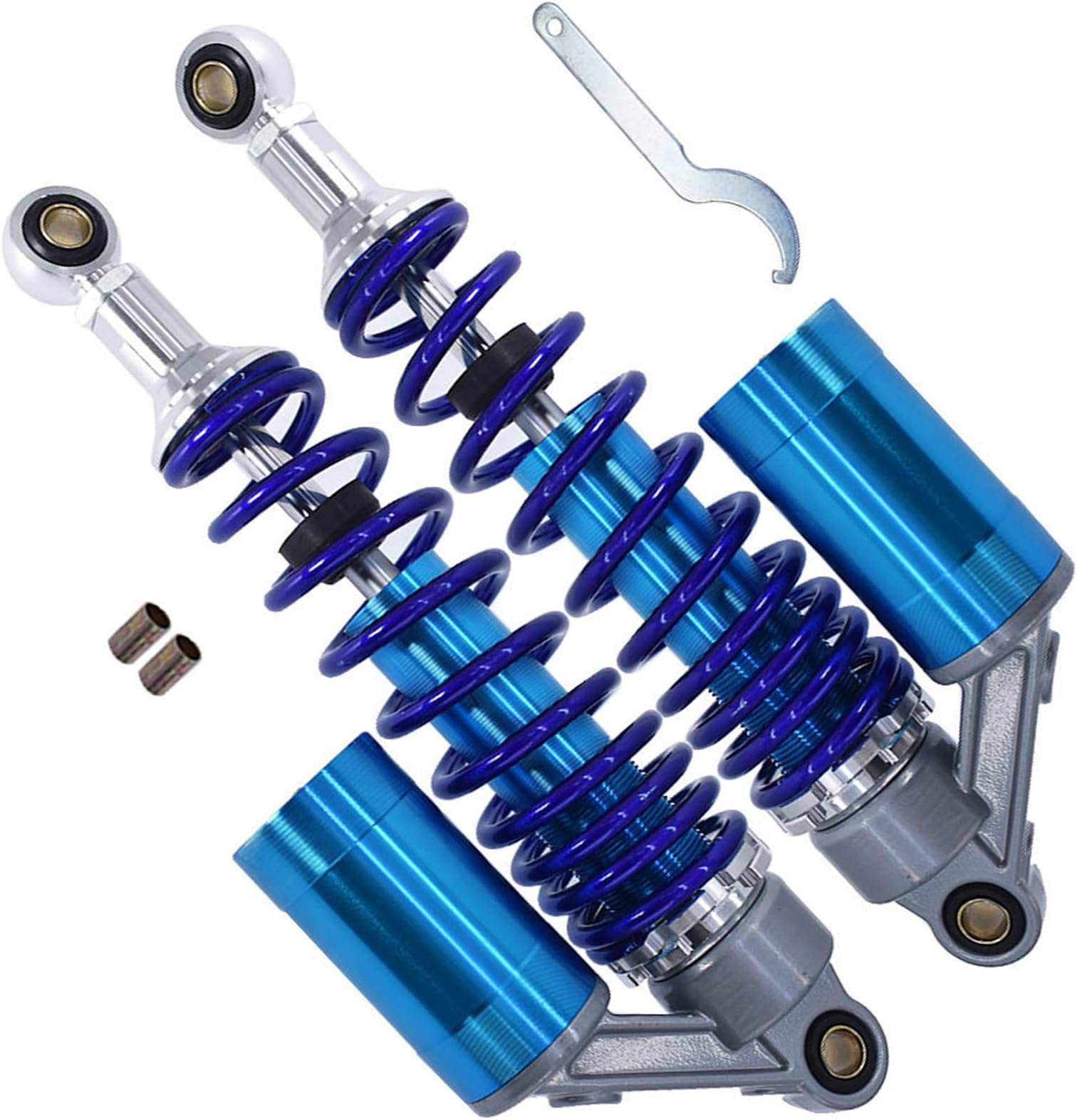 12.5 Inch 320mm Shock Absorbers Rear Suspension Universal Replacement for Honda Dirt bike Gokart ATV Motorcycle Quad Blue