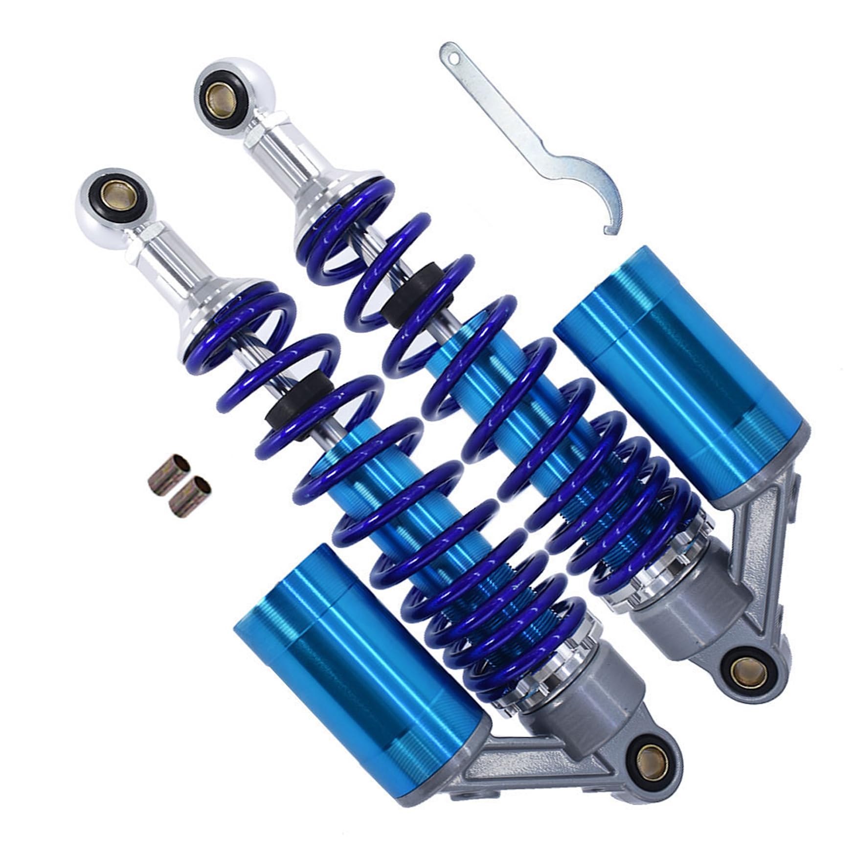 12.5 Inch 320mm Shock Absorbers Rear Suspension Universal Replacement for Honda Dirt bike Gokart ATV Motorcycle Quad Blue