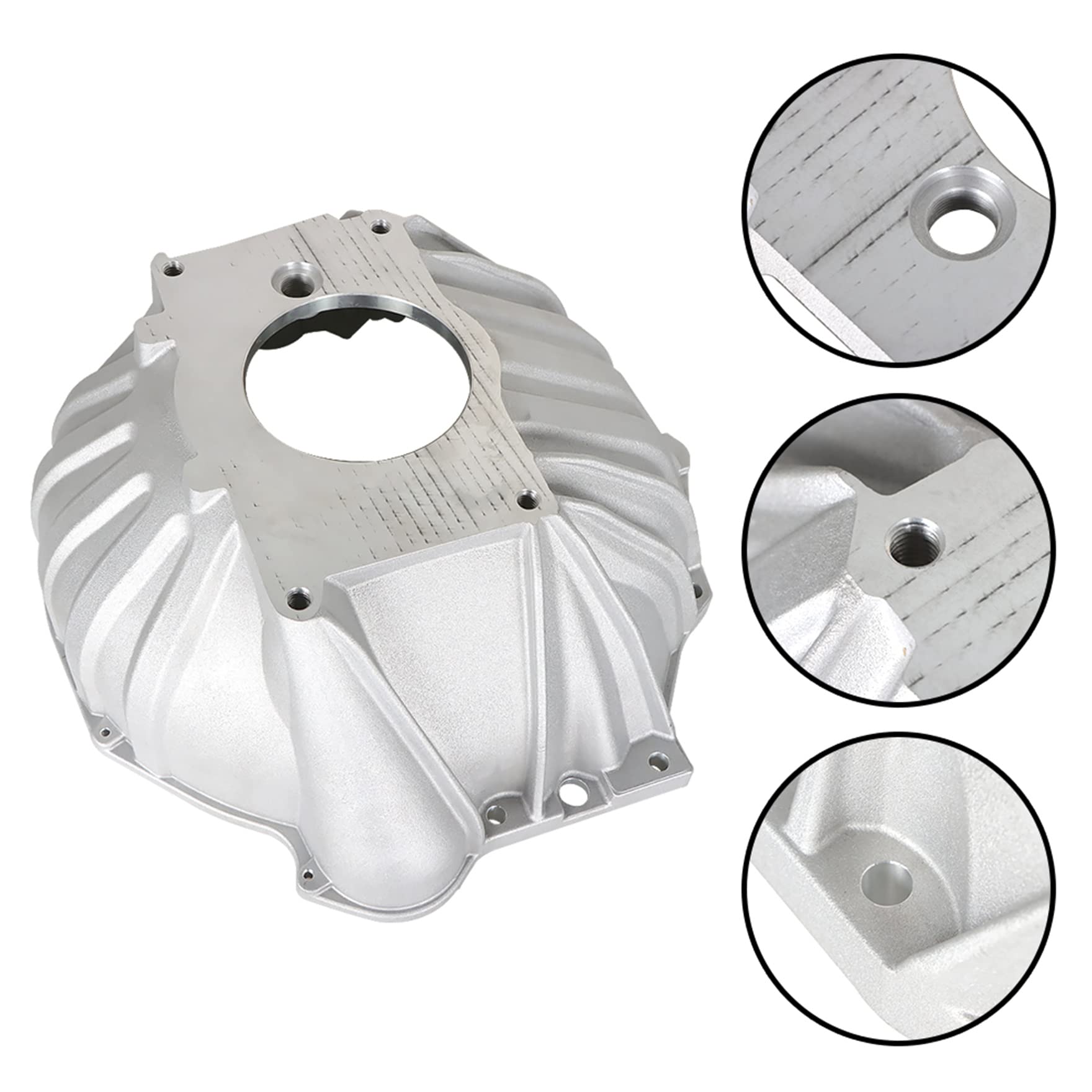 Bell⋈ *。 waltyotur 1 Pcs Bellhousing Replacement for Chevy 1959-1988