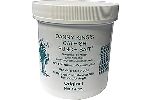 Danny King Catfish Punch Bait - The Angler's All-In-One Secret Weapon for Catfish Nibbles