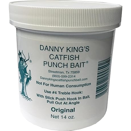 Danny King Catfish Punch Bait - The Angler's All-In-One Secret Weapon for Catfish Nibbles