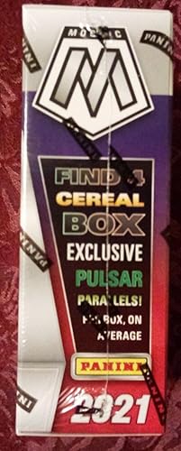 Miniatura 2 de 2020-2021 Panini Mosaic EURO Soccer Cereal Box Factory Sealed 25 Cards with 3 Pulsar Parallels Chase great rookie class and all the stars of EURO