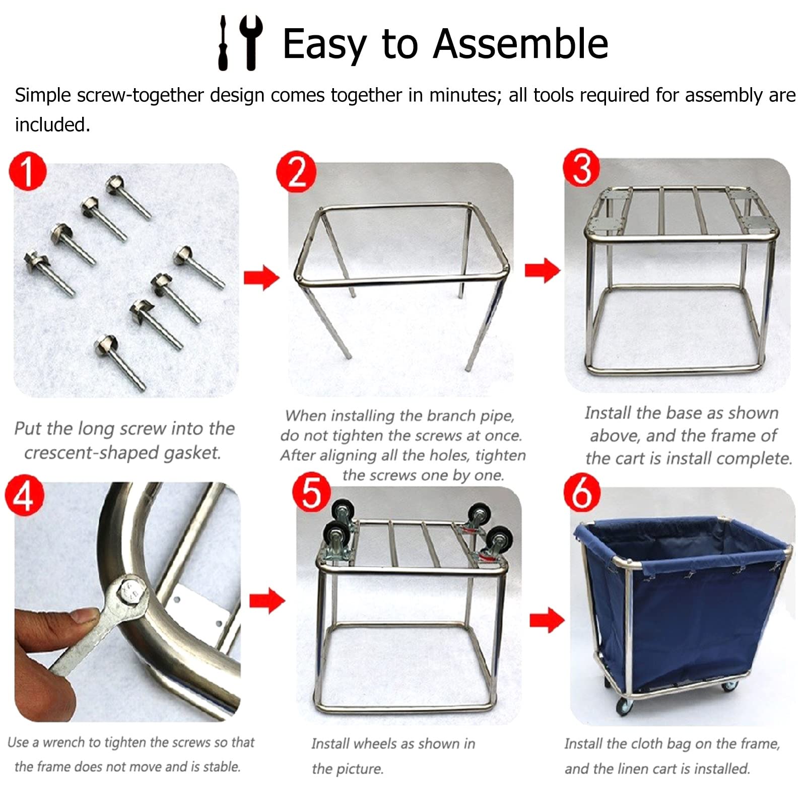 DFEDHF Utility Cart Organizer Storage Trolley Service Cart Home Laundry Cart on Wheels for Seniors, Commercial Square Storage Bin Service Trolley for Clothes, Sports Balls, Work Gym Nurse(Brown)