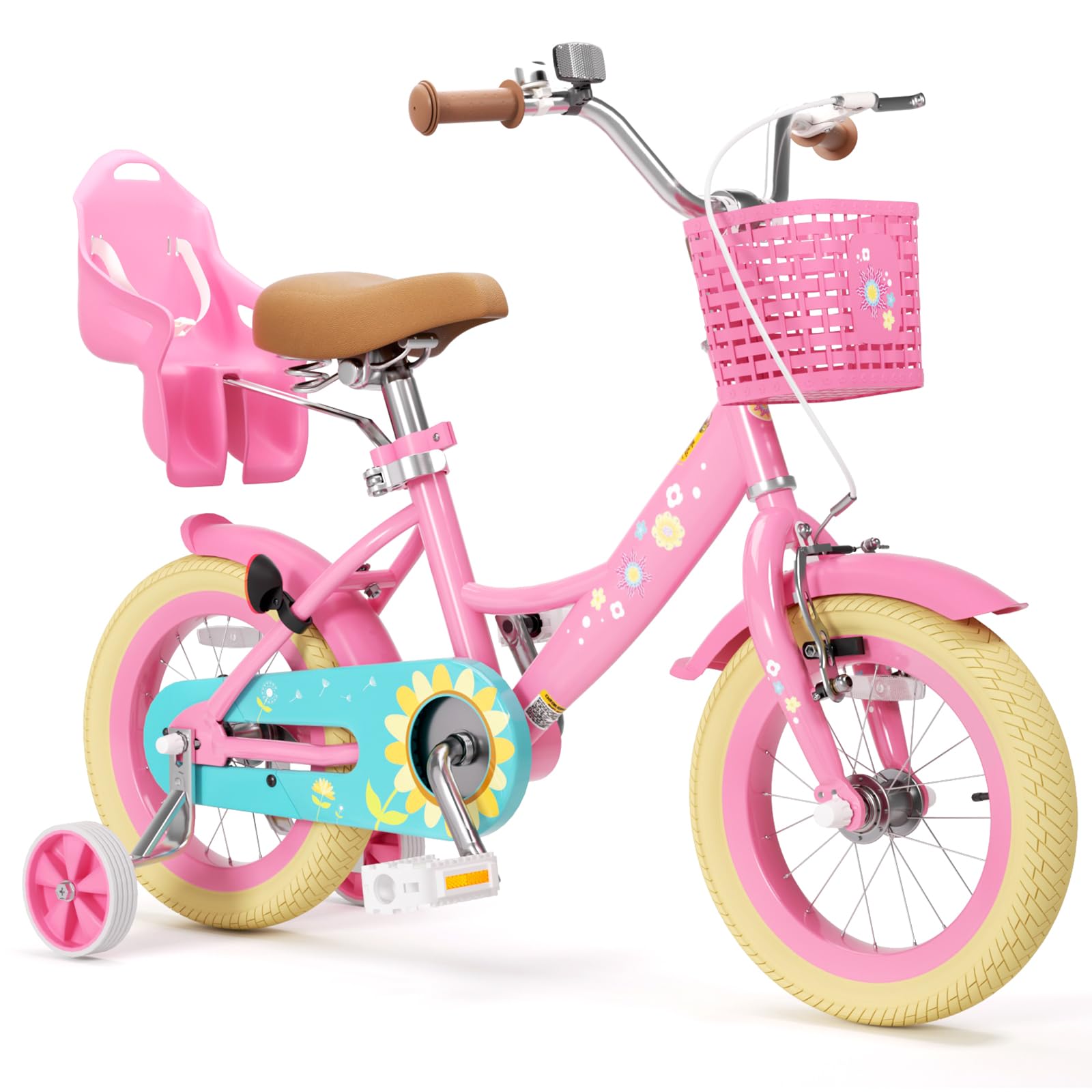Glaf 12-20 Inch Girls Bike for Age 2-12 Toddler Kids Bike