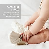 Vista 5 de goumikids Viscosa hecha de algodón de bambú Stay-On Botas