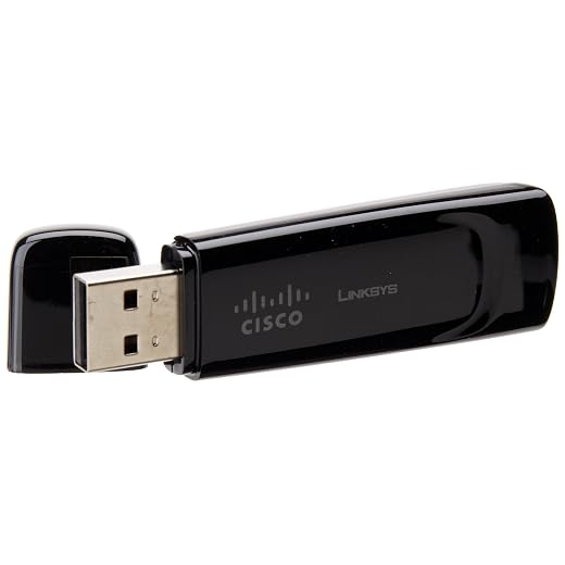 Cisco-Linksys Range Plus Wireless USB Compact Adapter