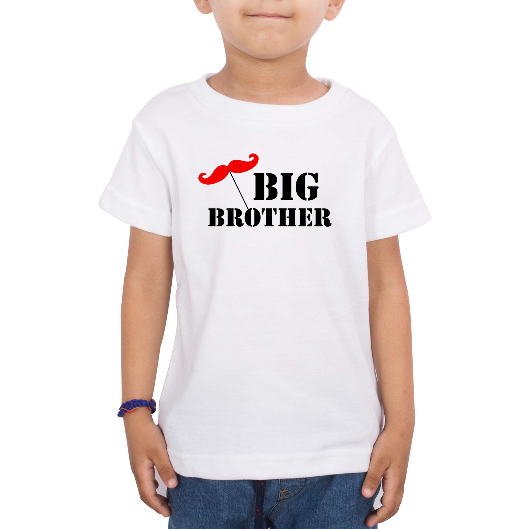 FADE COLLECTION - Big Brother New Kids Special Half Sleeves Printed Boys Casual Wear T-Shirt