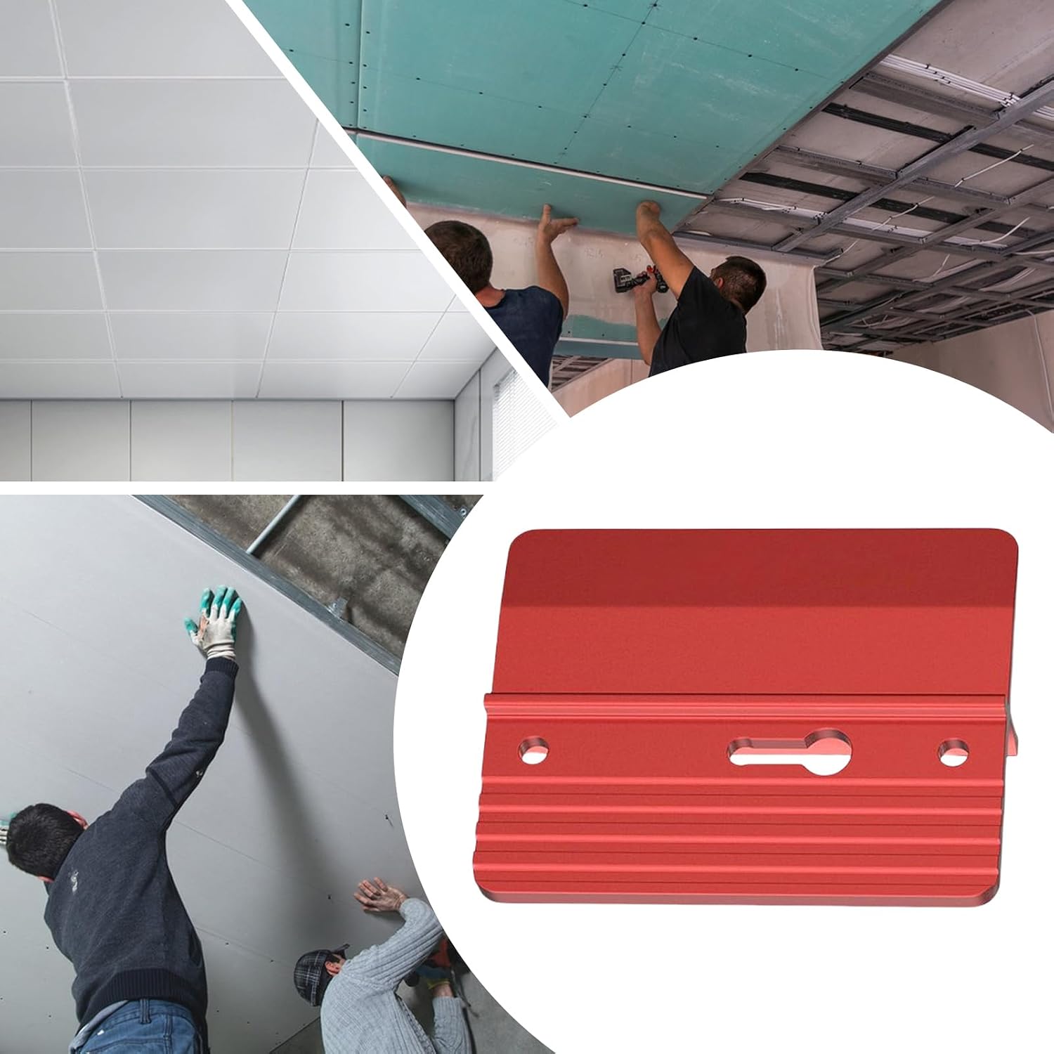 Drywall Hoist Plasterboard Panel Lifter Mounting Positioning | Drywall Fitting Tool for Home Decoration Remodeling Construction House Utility Laundry Indoor Commercial Basement Office