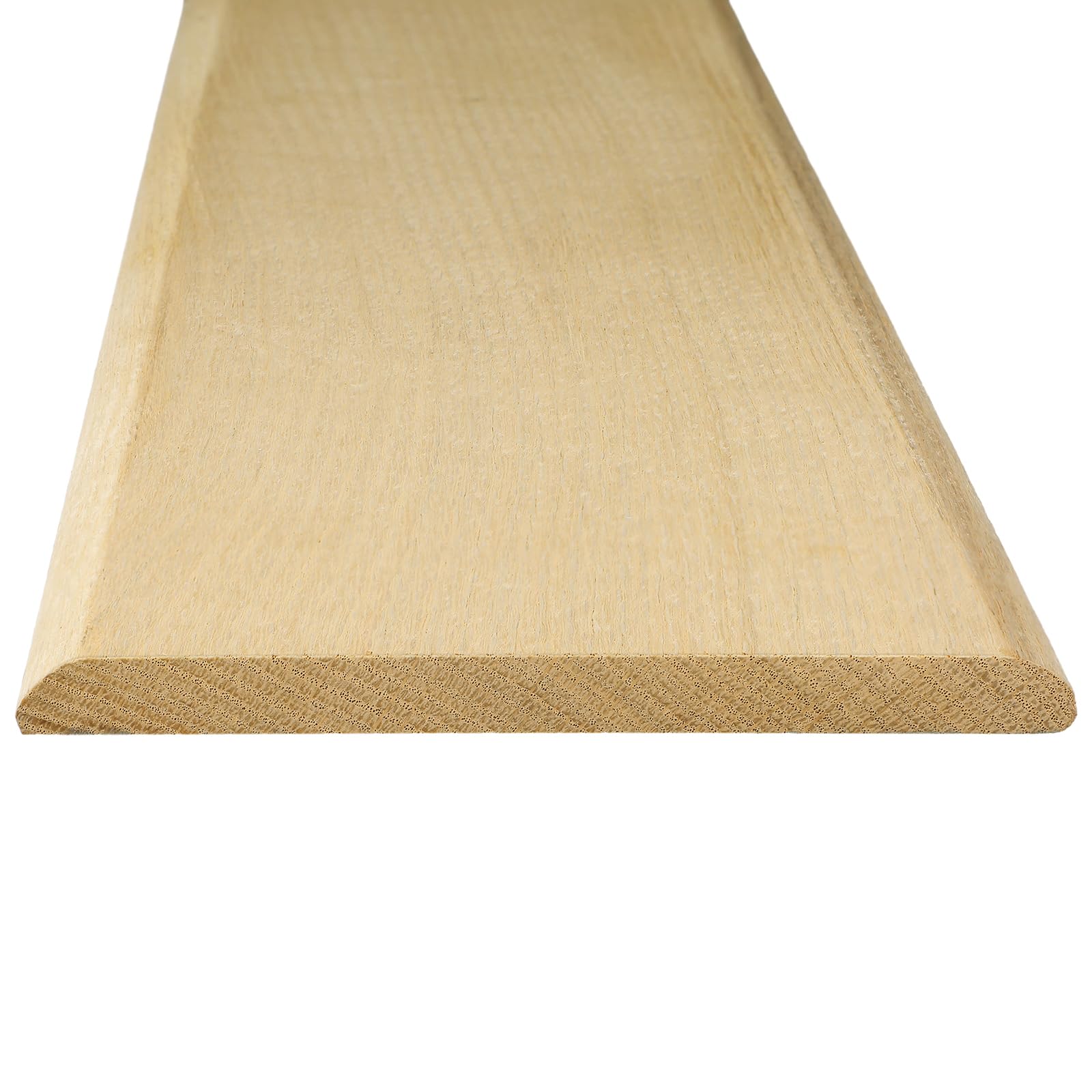 Wonderjune Türübergangsleiste Holz Schwelle Übergang Unlackiert Massiv Roteiche Innenschwelle Türschwelle Türschwelle Reduzierschwelle (91,4 x 16,5 x 1,3 cm)