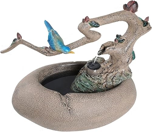 Estatua china de feng shui, mesa de escultura de resina para interiores, decoración para el hogar, patio y accesorios, adornos de agua, relajación