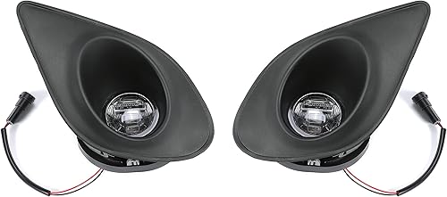 Miniatura 8 de KUAFU Kit de luces antiniebla LED compatible con Dodge Charger SRT Hellcat 2015-2023 Reemplazo para 68280429AA 68280428AA 68228884AC juego de