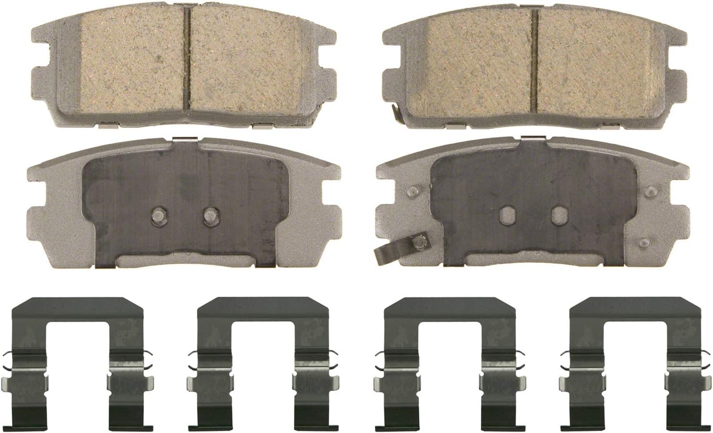 Wagner Brake ThermoQuiet QC1275 Ceramic Disc Brake Pad Set