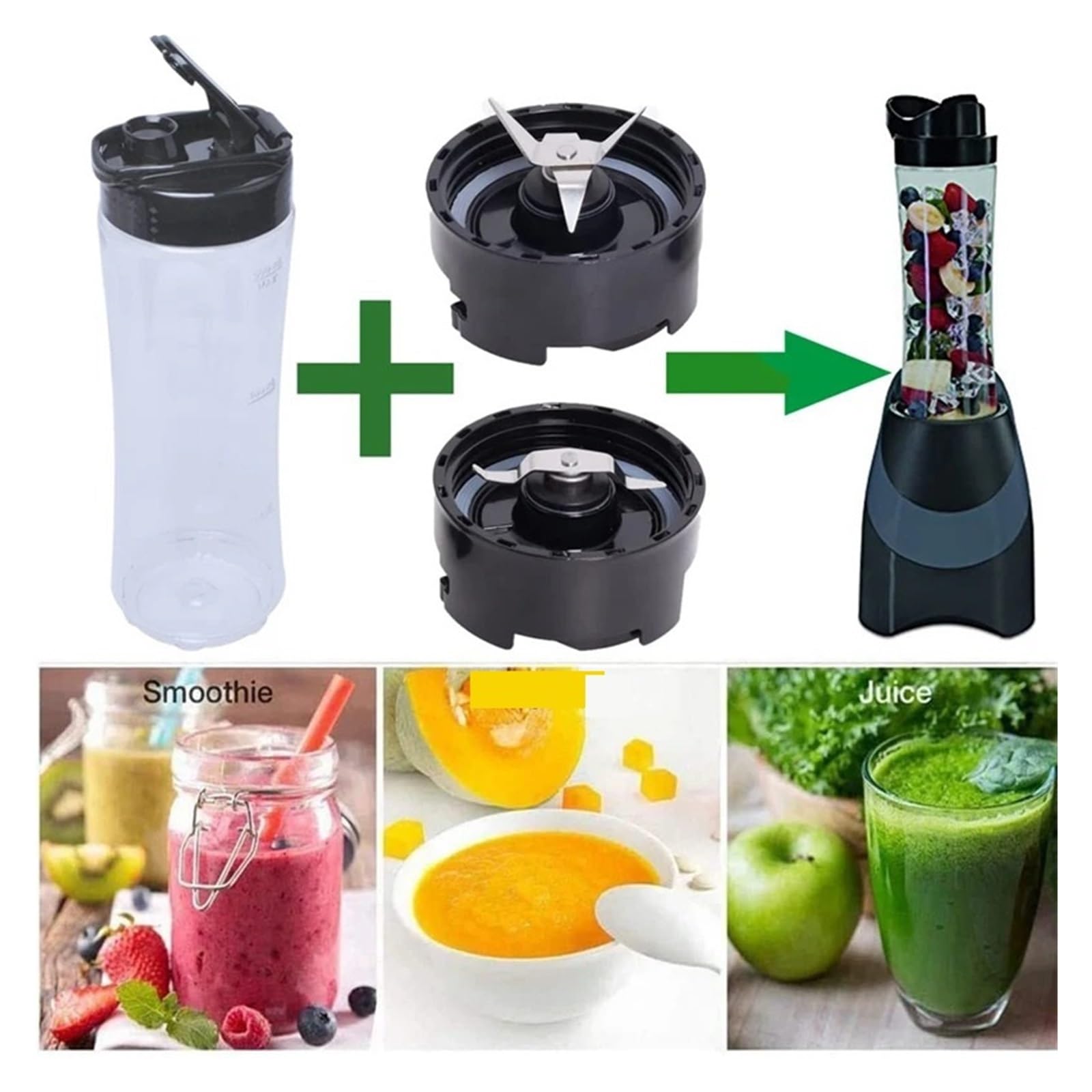 20OZ Mixerbecher, Compatible For Oster My Blend, For BLSTPB BLSTP2