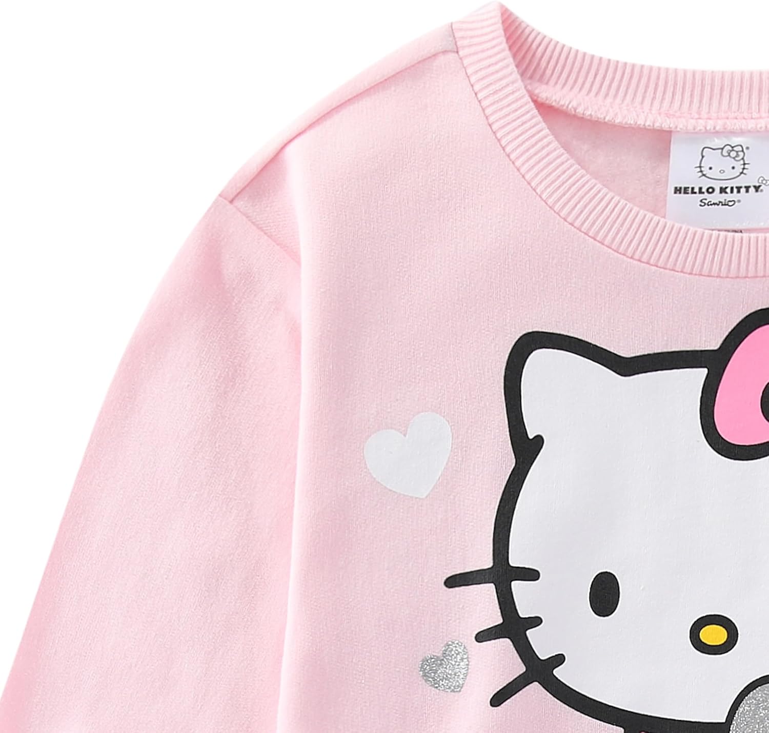 Hello Kitty Sanrio Girls Long Sleeve Tulle Dress for Little Kids to Big Kids - Image 2