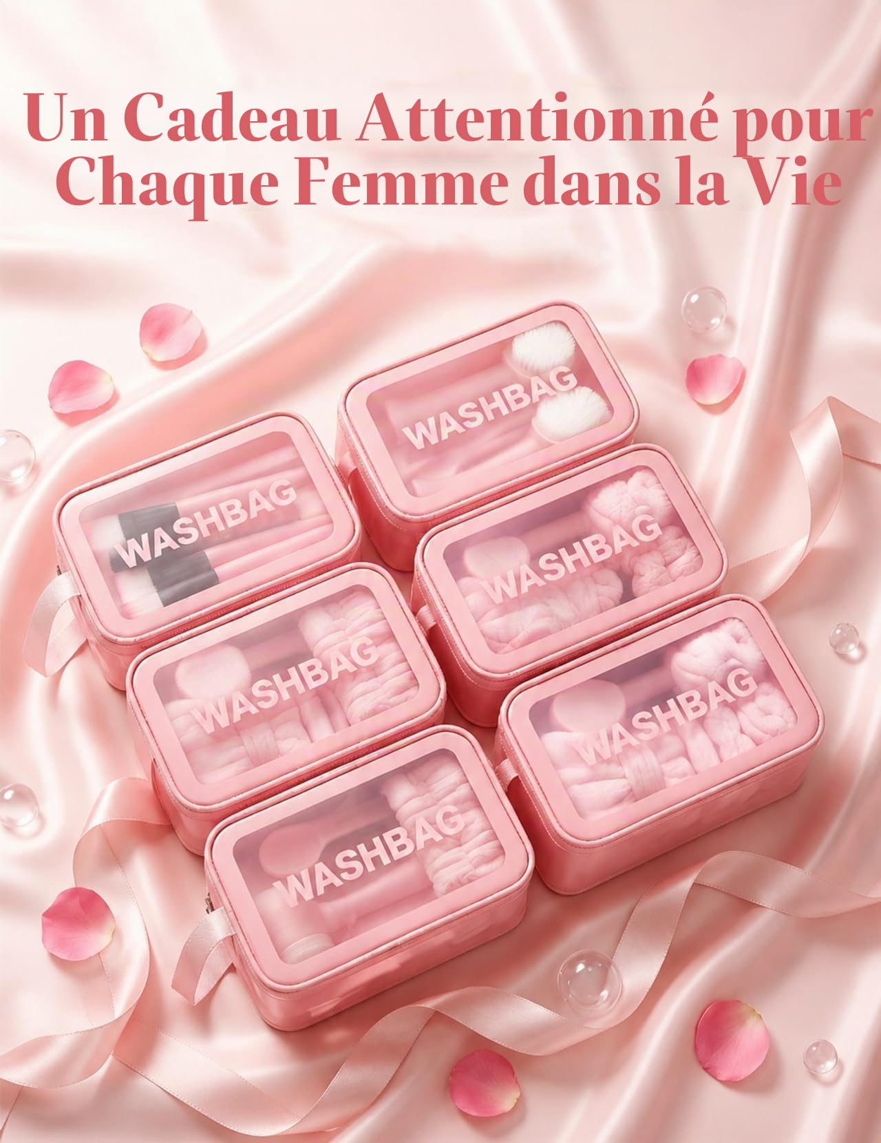 72 Pièces kit Soirée Pyjama Fille Cadeau, Kit Complet Soins du Visage, Outils de Beauté & Pochettes, Idéal pour Les Amis, les Décorations de la Fête des Demoiselles d'honneur et les Cadeaux