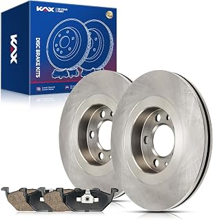 KAX 11.02" Front Rotors and Pads Kit For 2000-2006 Volkswagen Jetta, 2000-2010 Volkswagen Beetle, 2000 2002-2006 Volkswagen Golf