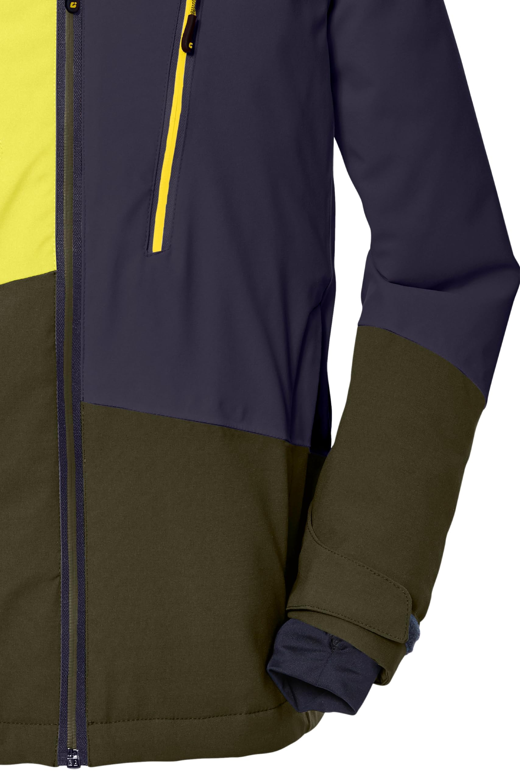 Killtec Jungen Ksw 174 Bys Ski Jckt Skijacke/Funktionsjacke mit abnehmbarer Kapuze und Schneefang, wasserdicht